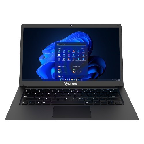 Leader Breeze 404Pro, 14' HD, Intel N4020, 4GB Ram, 128GB Emmc, Wi-Fi Ac, HD Camera, Fingerprint Scanner, Windows 11 Pro, 1 Year Warranty