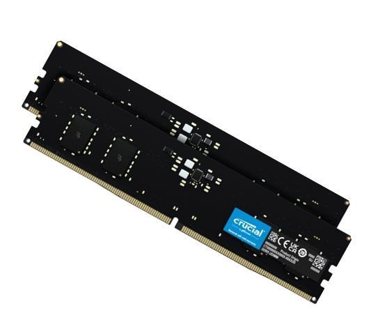Crucial 64GB (2x32GB) DDR5 Udimm 5200MHz CL42 Desktop PC Memory