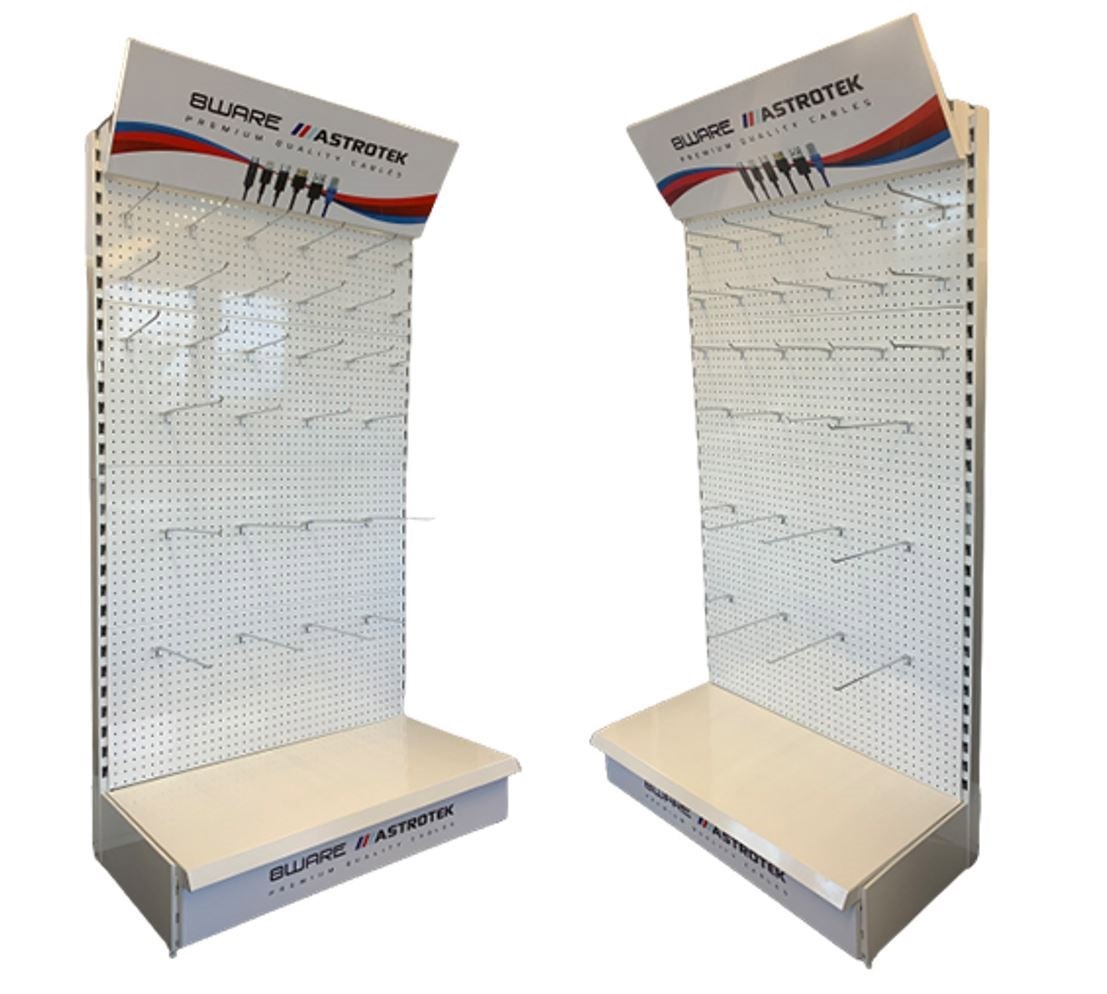 8Ware Retail Cable Display Stand #2 - Dimension 45X102X180CM - Get It Free When Buy $1000 8ware/Astrotek Products (1 Stand Per Box)