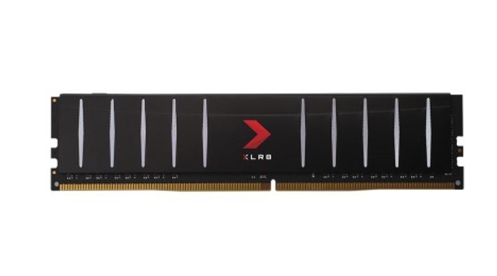 PNY XLR8 16GB (1x16GB) DDR4 Udimm 3200Mhz CL16 1.35V Low Profile Black Heat Spreader Gaming Desktop PC Memory