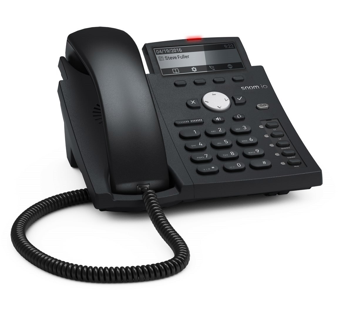 Snom 4 Line Professional Ip Phone, Hi-Res Display With Backlight, Poe, Excellent Cost-Performance