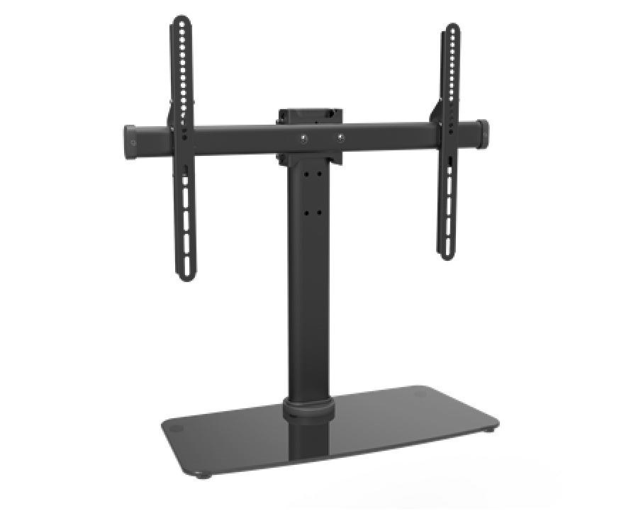 Brateck Tabletop TV Stand With Tempered Glass Base 32'-55' TV Up To 40KG