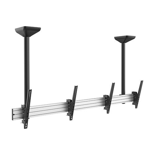 Brateck Dual Screen Menu Board Ceiling Mount Fit Screen Size 45'-55' Up To 50kg(LS)