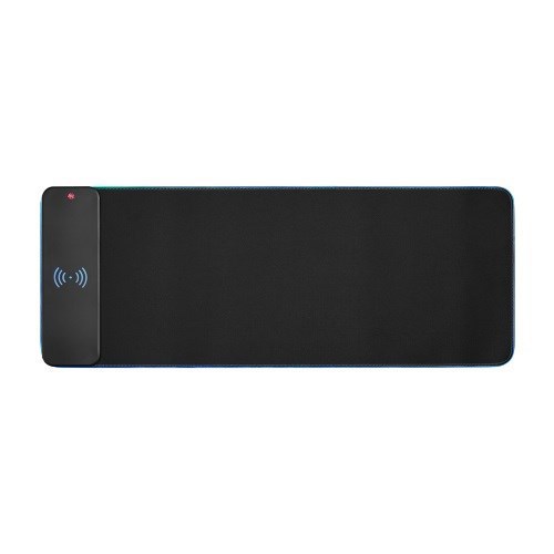 Brateck RGB Gaming Mouse Pad With Wireless Charger