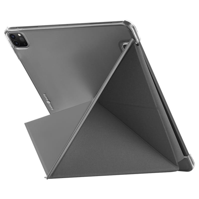 CaseMate Case-Mate Multi Stand Folio Case - For Apple iPad Pro 12.9 (2021 3RD Gen) - Grey (CM045938),Multi-Layer Construction,Prevents Scratches To screen,1YR