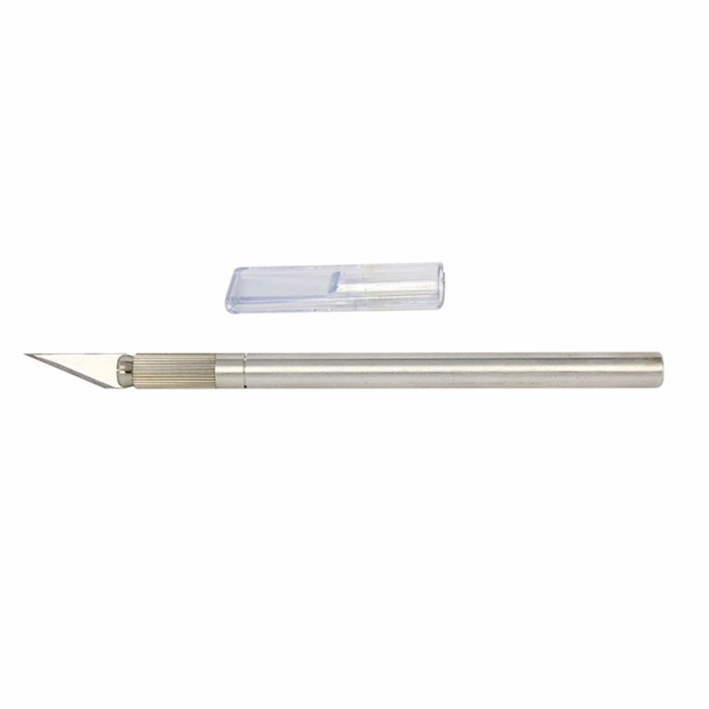 ProsKit Precision Knife (Small) - Surgically Sharp Knife With High Impact Plastic Safety Cap.