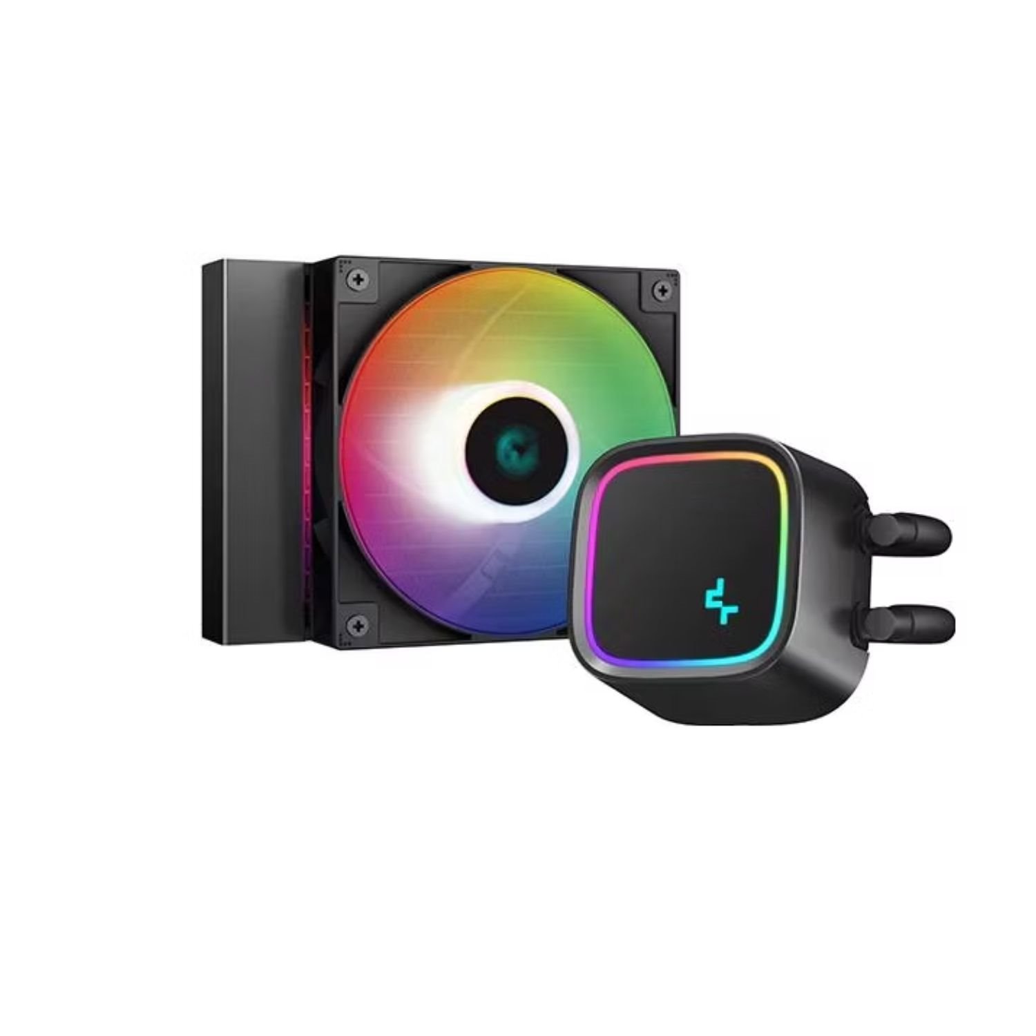 DeepCool Le300 120MM All-in-One Cpu Liquid Cooler, Led Lighting, PWN Fans.Hydro Bearing Intel Lga1700/1200/1151/1150/1155 /Am5/Am4
