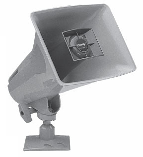 Valcom Clarity: 15 Watt Horn W/ 25/ 70/100 Volt Transformer Beige