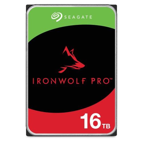 Seagate Ironwolf Nas Pro Internal 3.5" Sata Drive, 16TB, 6GB/S, 7200RPM, 5YR WTY
