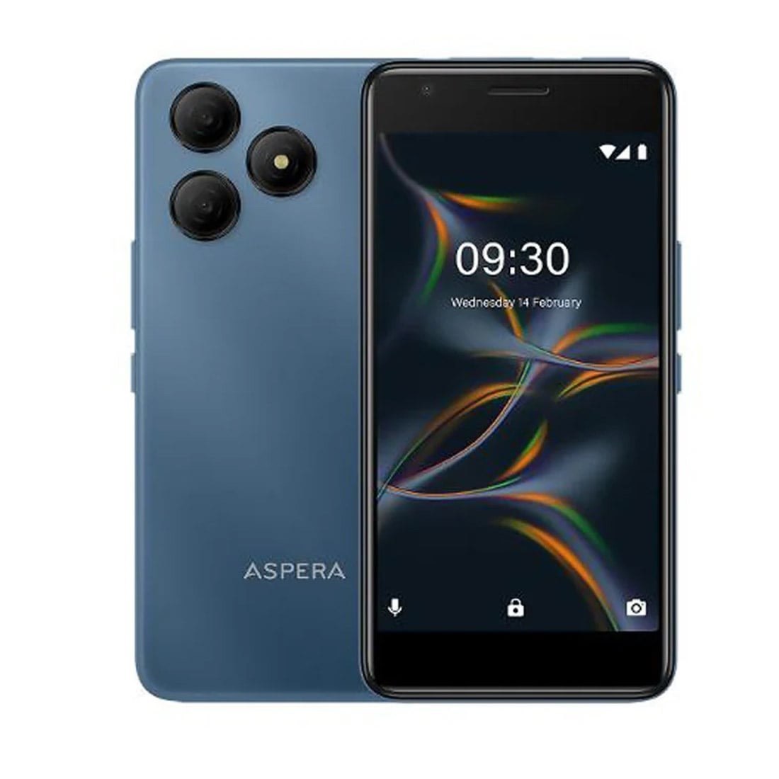 Aspera Buzz 4G 32GB - Blue (P02243201) *Au Stock*, 5', 2GB/32GB, 5MP/5MP, Dual Sim, 3000mAh, 1 Year Warranty