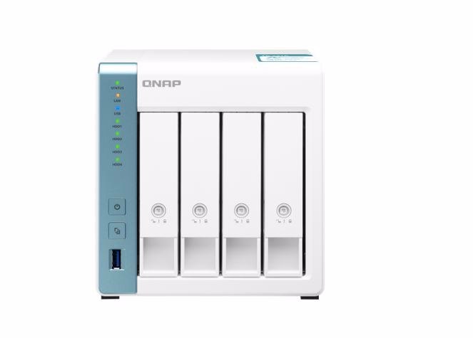 Qnap TS431K Turbo Nas Tower Quad Core 1.7GHZ Alpine Processor 4 X HDD 1GB Ram