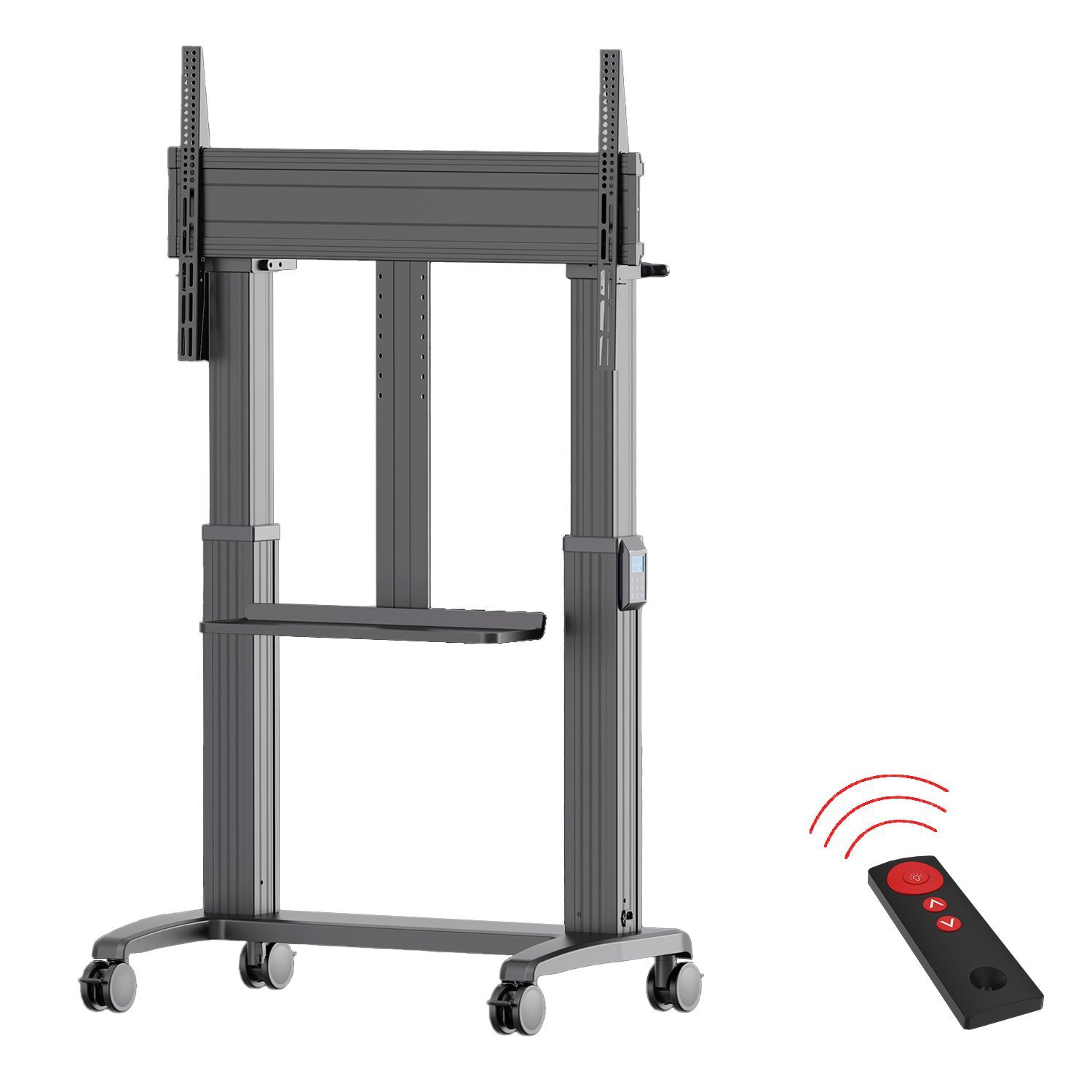 North Bayou T70SH Motorized Heavy Duty Trolley With Shelf For 65 To 100 Upto 136KG