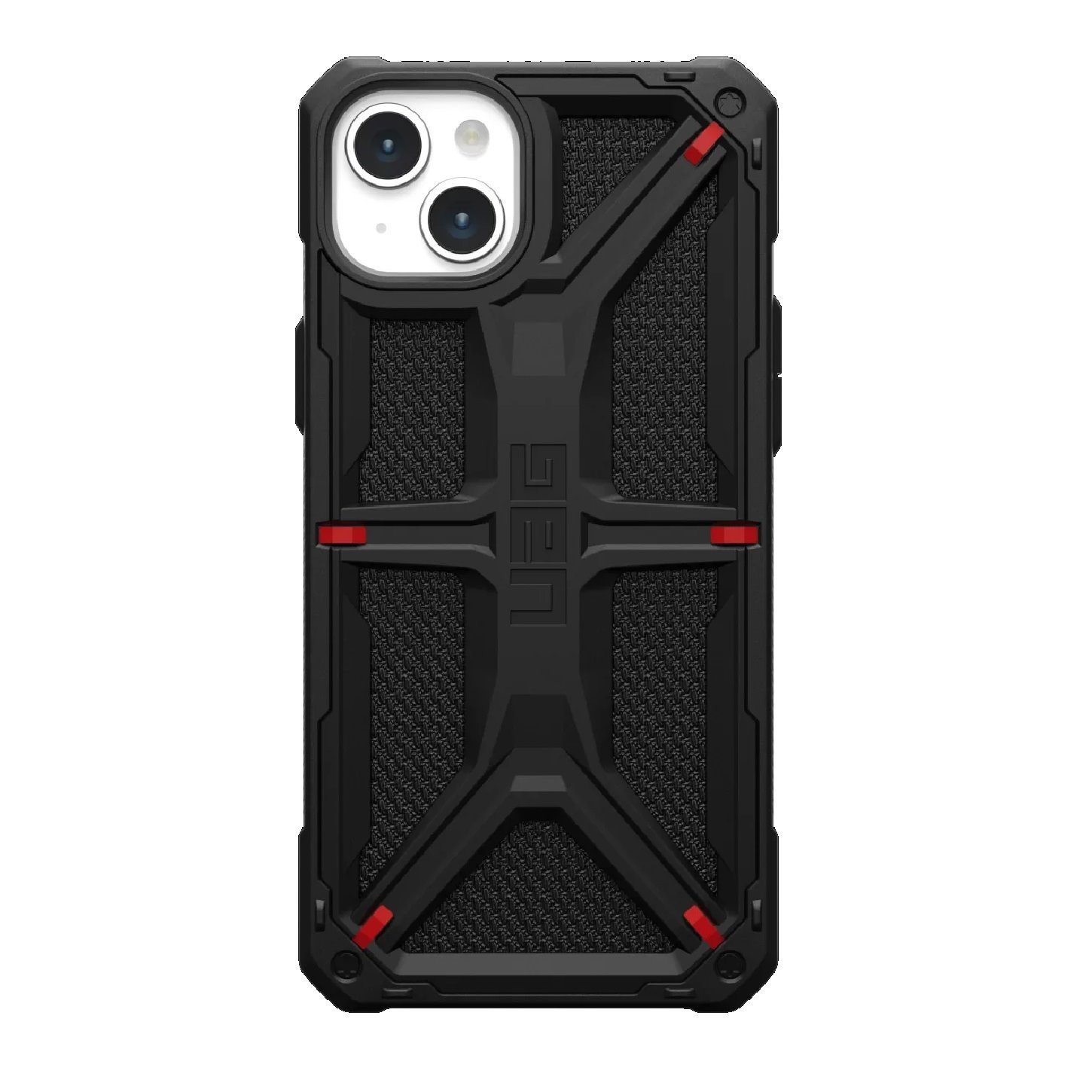 Uag Monarch Kevlar Apple iPhone 15 Plus (6.7') Rugged Case - Kevlar Black (114309113940), 20FT. Drop Protection (6M), 10 Years Warranty