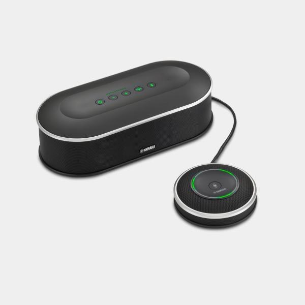 Yamaha YVC1000 Unified Communications Microphone &Amp; Speaker System, Usb And Bluetooth Speakerphone For Large Meeting Rooms - Black