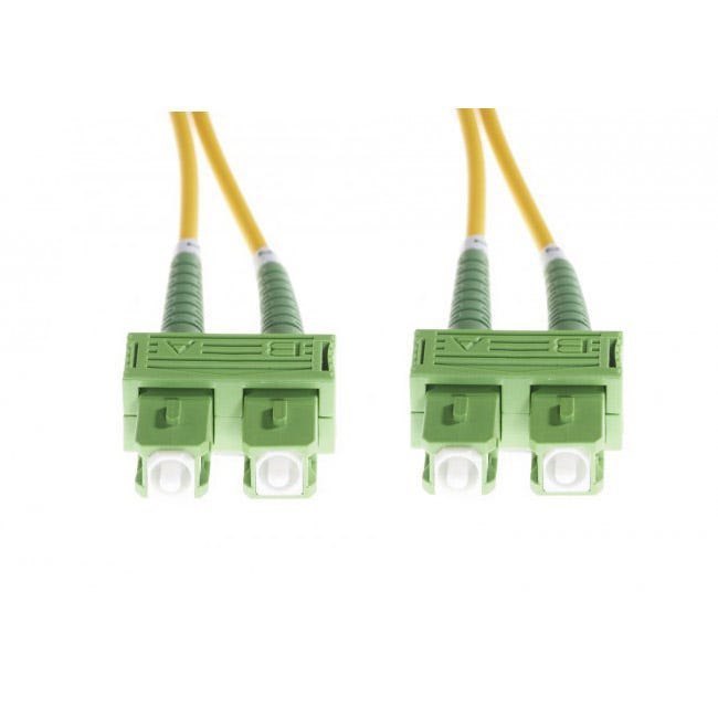4Cabling 1M Sc/Apc-Sc/Apc Os1 / Os2 Singlemode Fibre Optic Duplex Cable