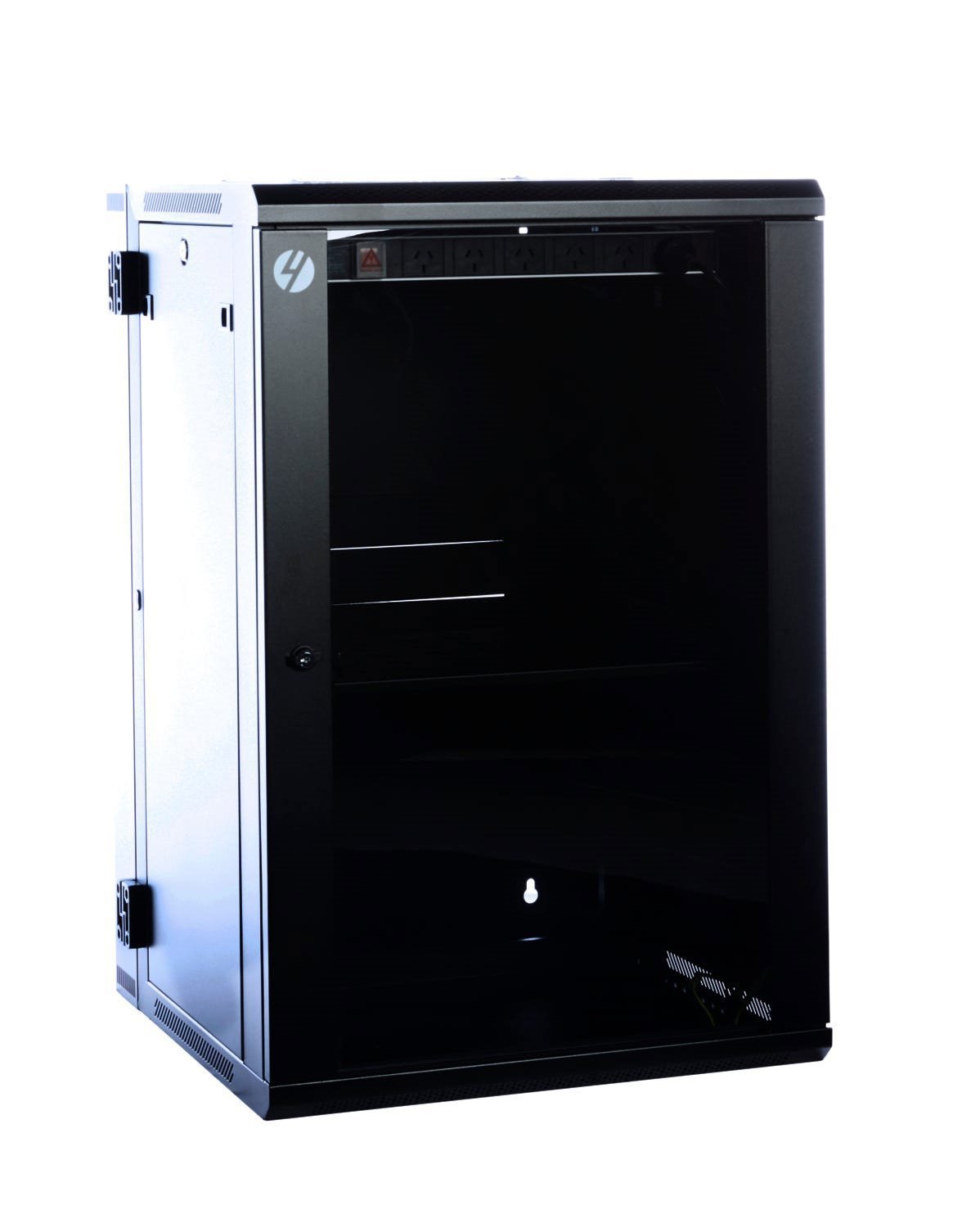 4Cabling 18Ru 600MM Wide X 600MM Deep Hinged Wall Mount Server Rack