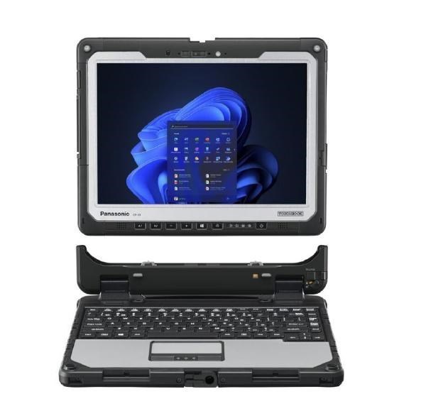 Panasonic Toughbook CF-33 MK3 I5-10310U, 16GB 2666Mhz, 512GB SSD Opal, 12" QHD, Dual TS, Touchscreen, Backlit KBD, DPT, Webcam, W11P, 3YR Warranty