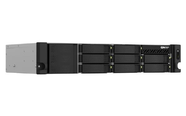 Qnap 8-Bay 2U Short Depth 12" Rackmount Nas, Intel Celeron N5105/N5095 Quad-Core, Burst Up To 2.9 GHz, 4GB Ram (2 X Sodimm Slots, Max 16GB Total)