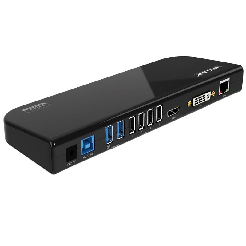 Wavlink Wl-Ug39dk1 Usb 3.0 Dual 2K Universal Docking Station