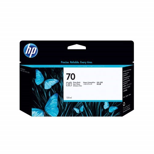 HP 70 (C9449A) Original Inkjet Ink Cartridge - Single Pack - Photo Black - 1 Each