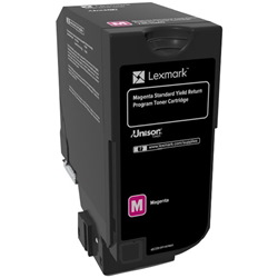 Lexmark Original Laser Toner Cartridge - Magenta Pack