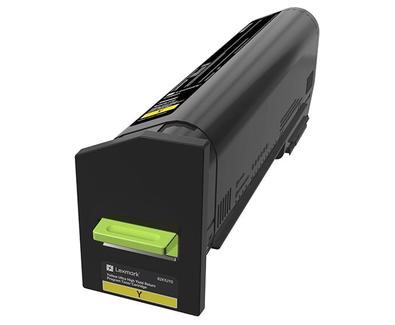 Lexmark Original Ultra High Yield Laser Toner Cartridge - Yellow Pack