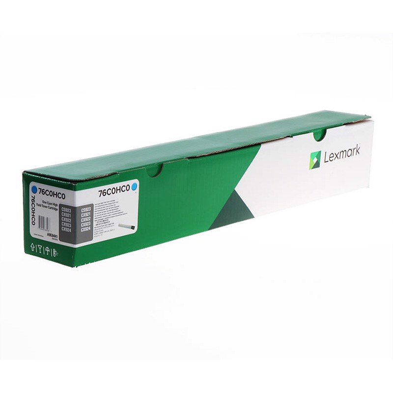 Lexmark Original High Yield Laser Toner Cartridge - Cyan Pack