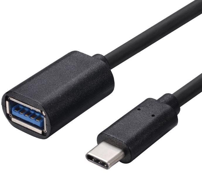 Astrotek Usb-C 3.1 Type-C Cable 1M Male To Usb 3.0 Type A Female Usb Type C To 3.0 Otg Extension SYNC Data Cable For External HDDS/Camera/Card Readers
