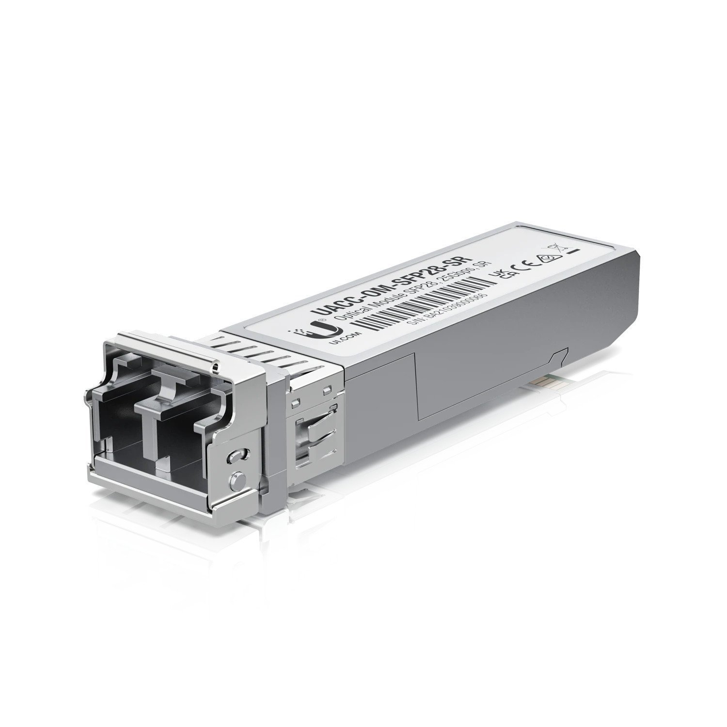 Ubiquiti 25 GBPS Multi-Mode Optical Module, Short-Range, SFP28-compatible Optical Transceiver Module,Supports Connections Up To 100 M