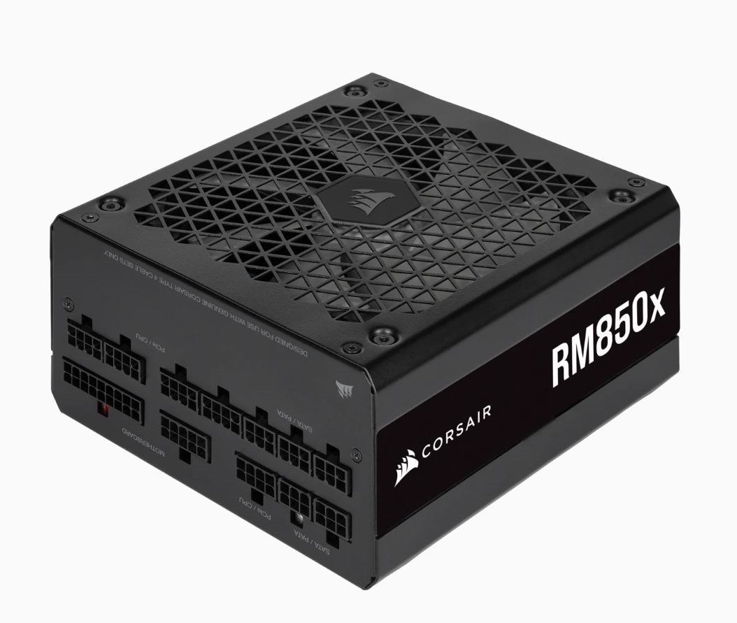 Corsair 850W 2021 RMX 80+ Gold Fully Modular 135MM Fan,Atx Power Supply, Psu, 10 Years Warranty