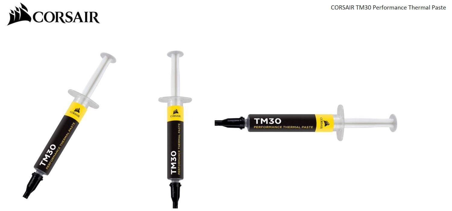 Corsair TM30 Performance Thermal Grease Paste 3G. 12 Months Warranty.