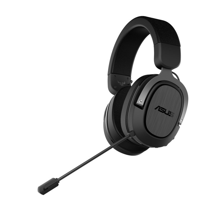 Asus Tuf Gaming H3 Wireless Gaming Headset Gun Metal, 2.4 GHz Usb-C, 7.1 Surround Sound, Deep Bass, Lightweight, 25M 15 Hours, PC PlayStation 5 Switch