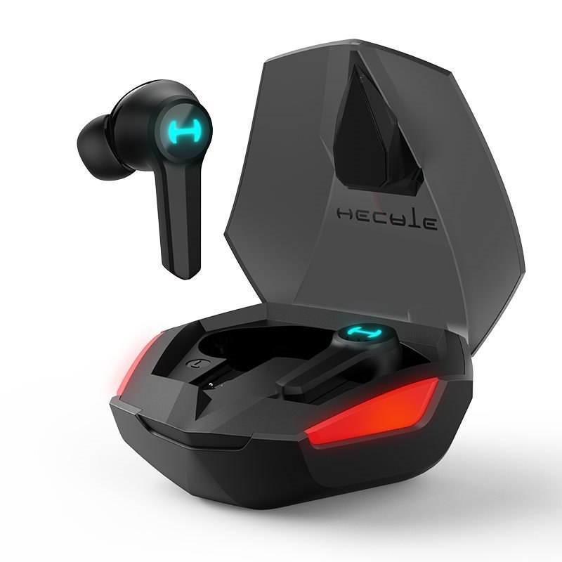 Edifier GT4 Black True Wireless Gaming Earbuds - 45MS Low Latency, 7+21Hr Playbac, Ergonomic, Ip55 Dust/Water Resistant, Bluetooth V5.2 Earphone