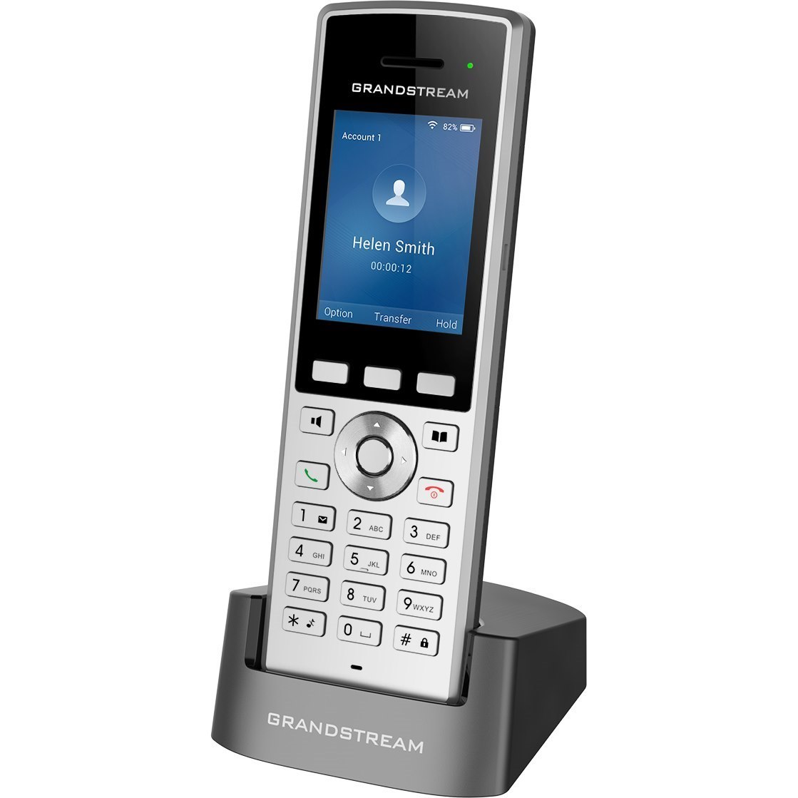 Grandstream WP822 Enterprise Portable WiFi Phone, Unified Linux Firmware, Extended Battery