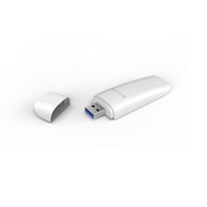 Tenda U12 Ac1200 W-Fi Dual-Band Usb 3.0 Adaptor, 11Ac, 867Mbps/400Mbps, Windows/MAC Os X/Linux