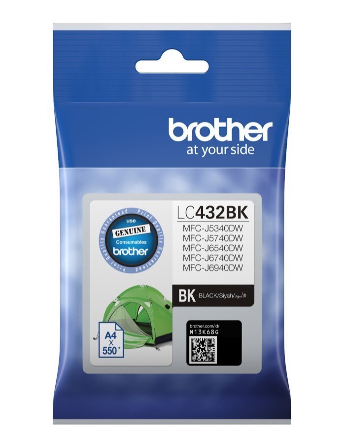 Brother Black Ink Cartridge To Suit MFC-J5340DW/MFC-J5740DW/MFC-J6540DW/MFC-J6740DW/MFC-J6940DW -Up To 550 Pages