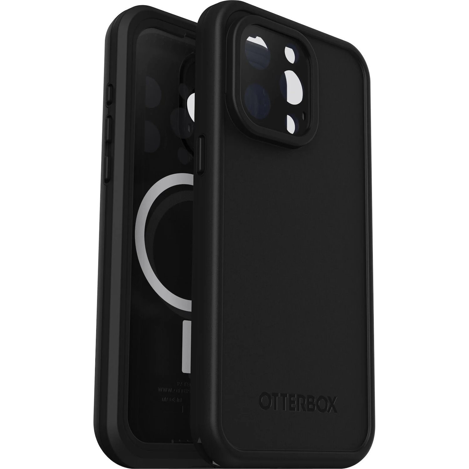 OtterBox Fre Case for Apple iPhone 15 Pro Max Smartphone - Black