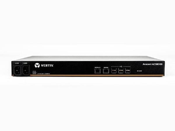 Vertiv Avocent Acs 8000 16-Port Console Server With Dual Ac Power Supply (Acs8016dac-400) - 1 GB - DDR3 Sdram - Twisted Pair, Optical Fiber - 2 X Net.