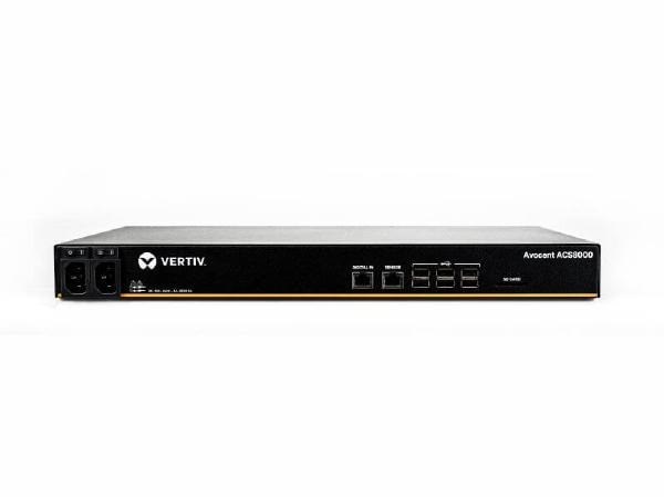 Vertiv Avocent Acs Acs8032dac-404 Device Server - 1 GB - DDR3 Sdram - Twisted Pair, Optical Fiber - 2 X Network (RJ-45) - 8 X Usb - 32 X Serial Port -