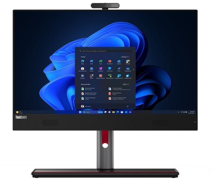 Lenovo ThinkCentre M90a Gen 5 12SH001BAU All-in-One Computer - Intel Core i5 14th Gen i5-14500 - 16 GB - 512 GB SSD - 23.8" Full HD - Desktop - Black