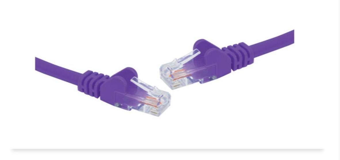 CAT6 Lead - 0.3M Purple