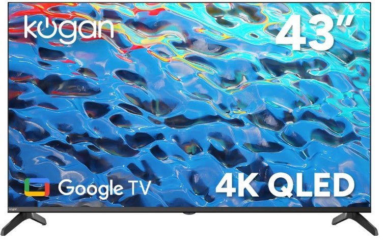 Kogan 43" QLED 4K Smart Google TV 