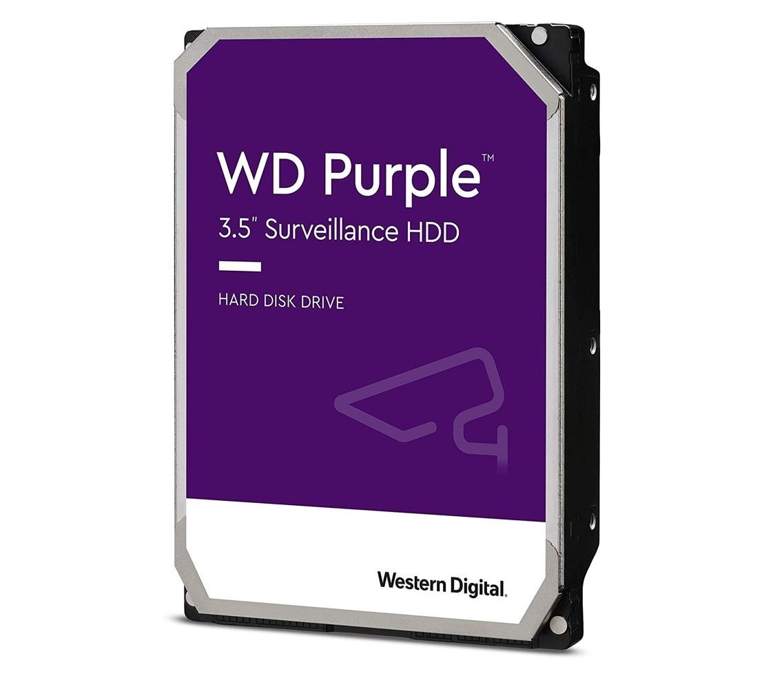 Western Digital Purple WD42PURZ 4 TB Hard Drive - 3.5" Internal - SATA (SATA/600) - Conventional Magnetic Recording (CMR) Method