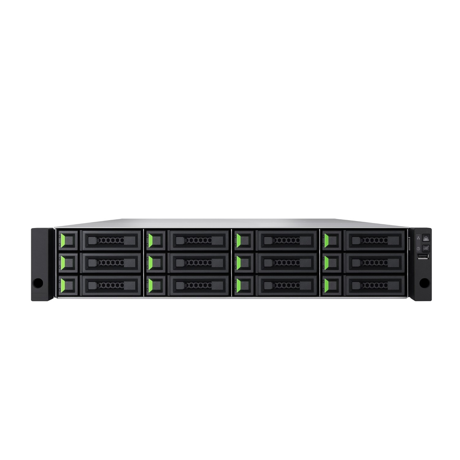 Qsan XCubeNXT XN5112D NXT, Dual Controller, Intel 4-Core Xeon, DDR4 16GB, 10GbE SFP+*8, 2U12, Gbic*4, Rail Kit, 5-Year Warranty