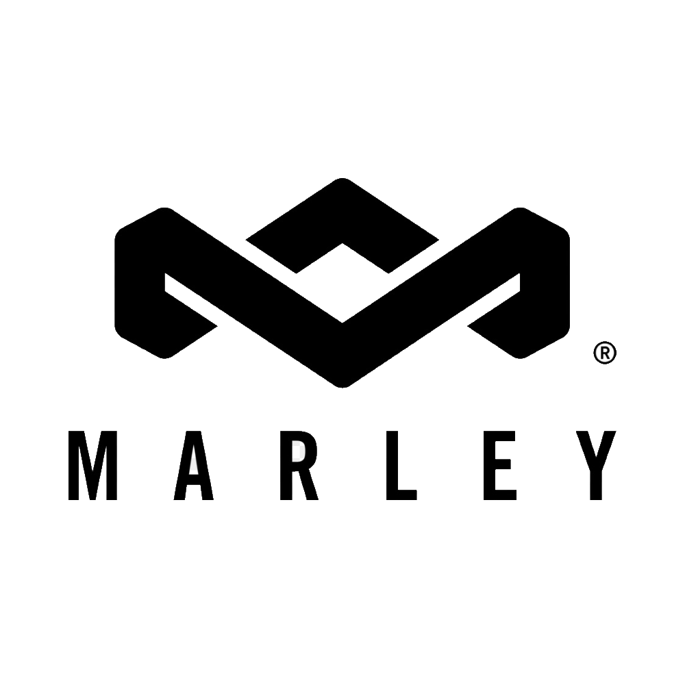 Marley Smile Jamaica Wired In-Ear Headphones - Signature Black In-Line Microphone - Premium Braided Cables & Sustainable Materials