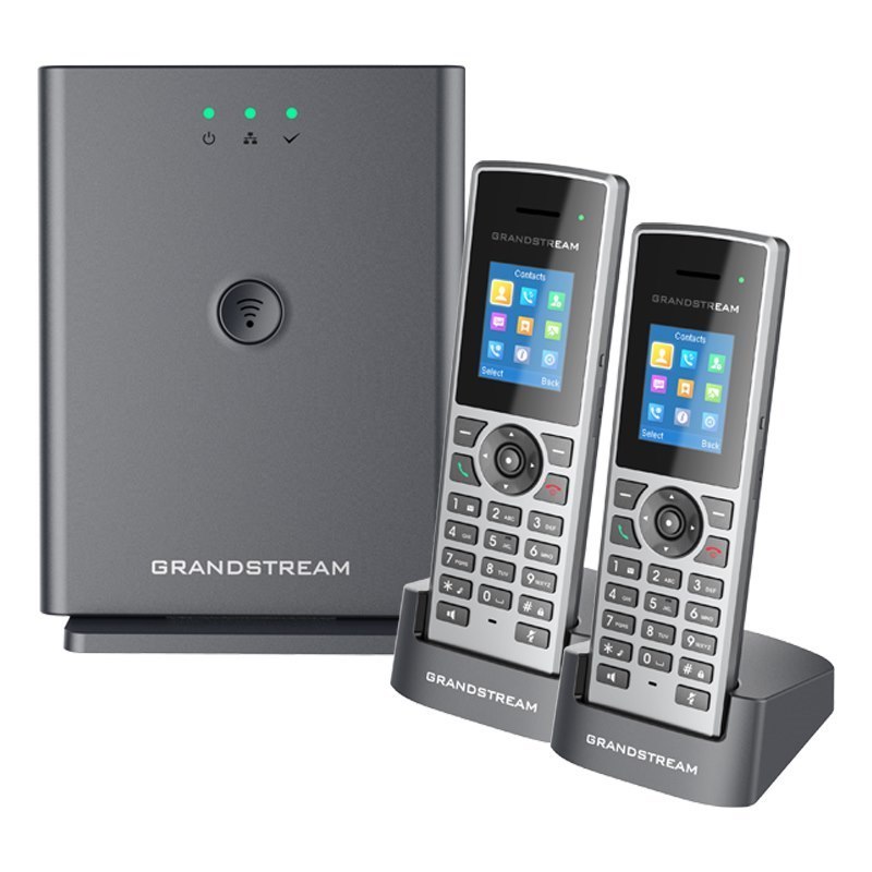 Grandstream Dect Basestation & Handset Bundle A Convenient Kit For Home & Business To Transition To A Mobile Voip Phone System