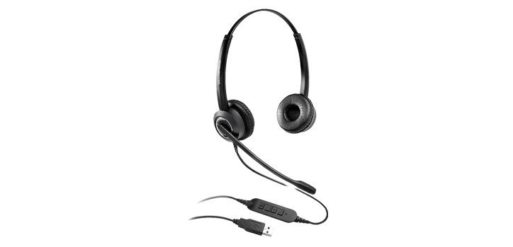 Grandstream Guv3000 HD Noise Canceling Usb Headset