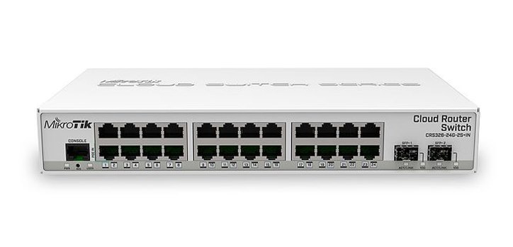 MikroTik Crs326-24G-2S+In 24 Port Cloud Router Switch With 10 GBPS Uplink