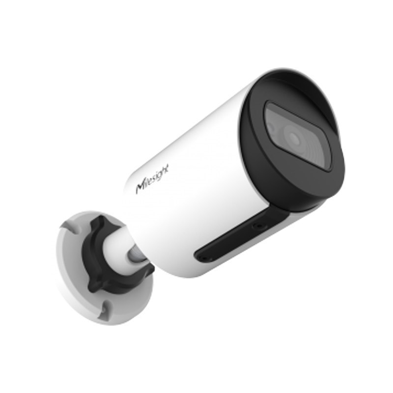 Milesight 2MP Ndaa Ai Color+ Vandal-Proof Mini Bullet Network Camera - Cable Out