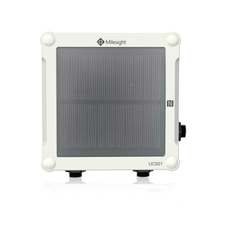 Milesight Uc511 Au915/As923 Solar Powered LoRaWan IoT Controller With Latching Solenoids And Pulse Meter Support